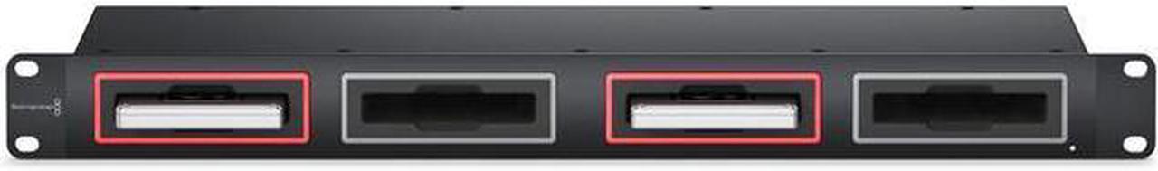 Main image of Blackmagic Design MultiDock 10G Super Fast Rack Mount 4-Slot USB-C Disk Dock