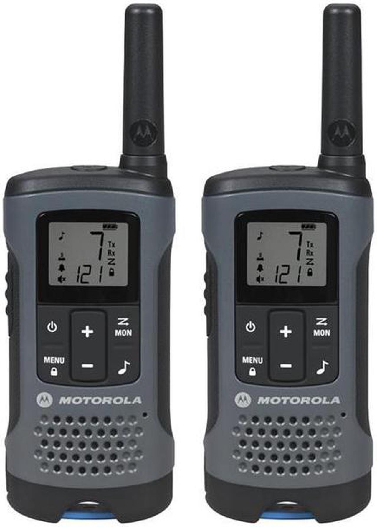 Alt view image 2 of 20 - MOTOROLA T200 Two Way Radio,Gray,NiMh or Alkaline,PK2