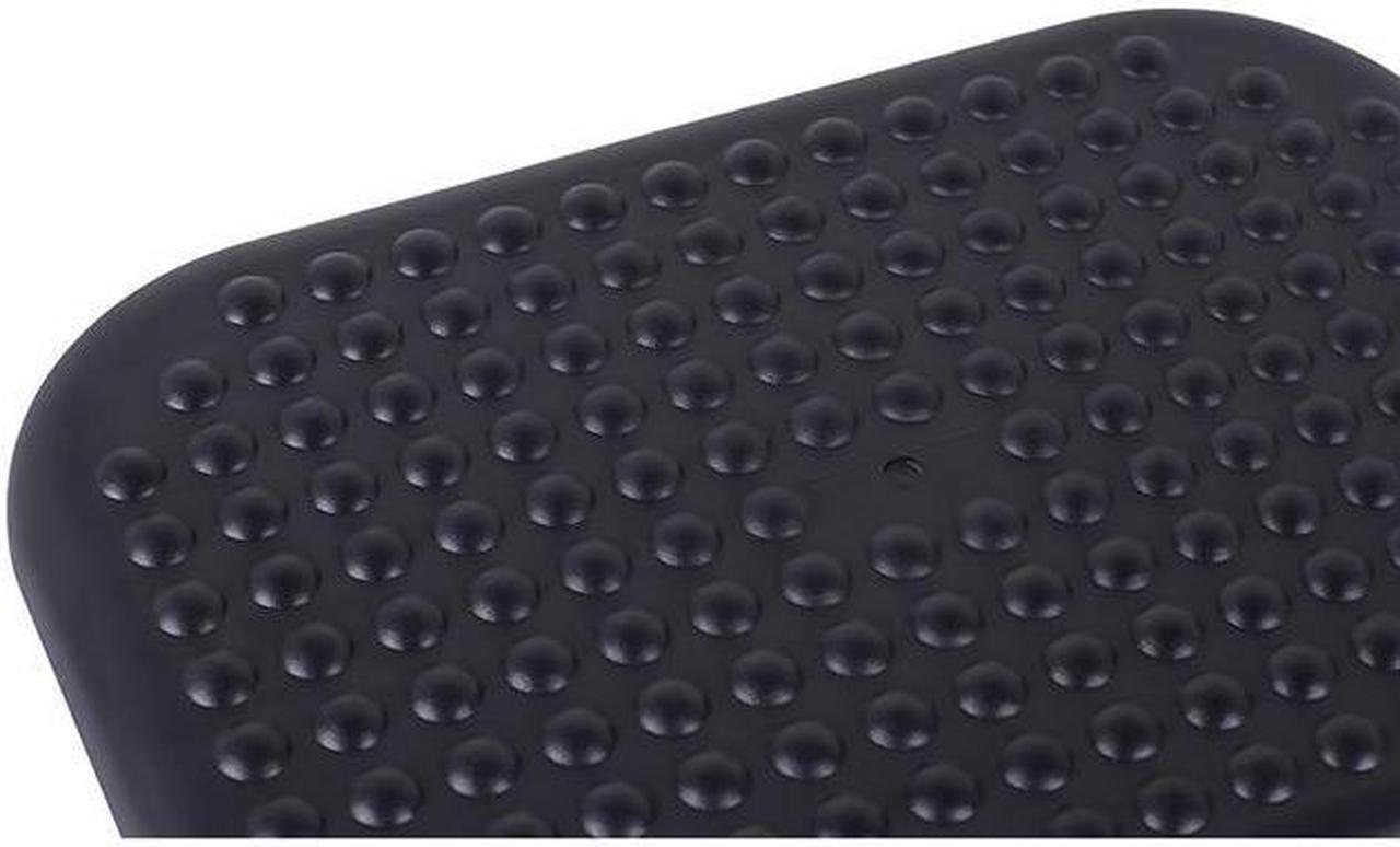 Alt view image 10 of 14 - Mount-It! Ergonomic Foot Rest Under Desk | Adjustable Tilt Footrest with Textured Massage Surface |  Black