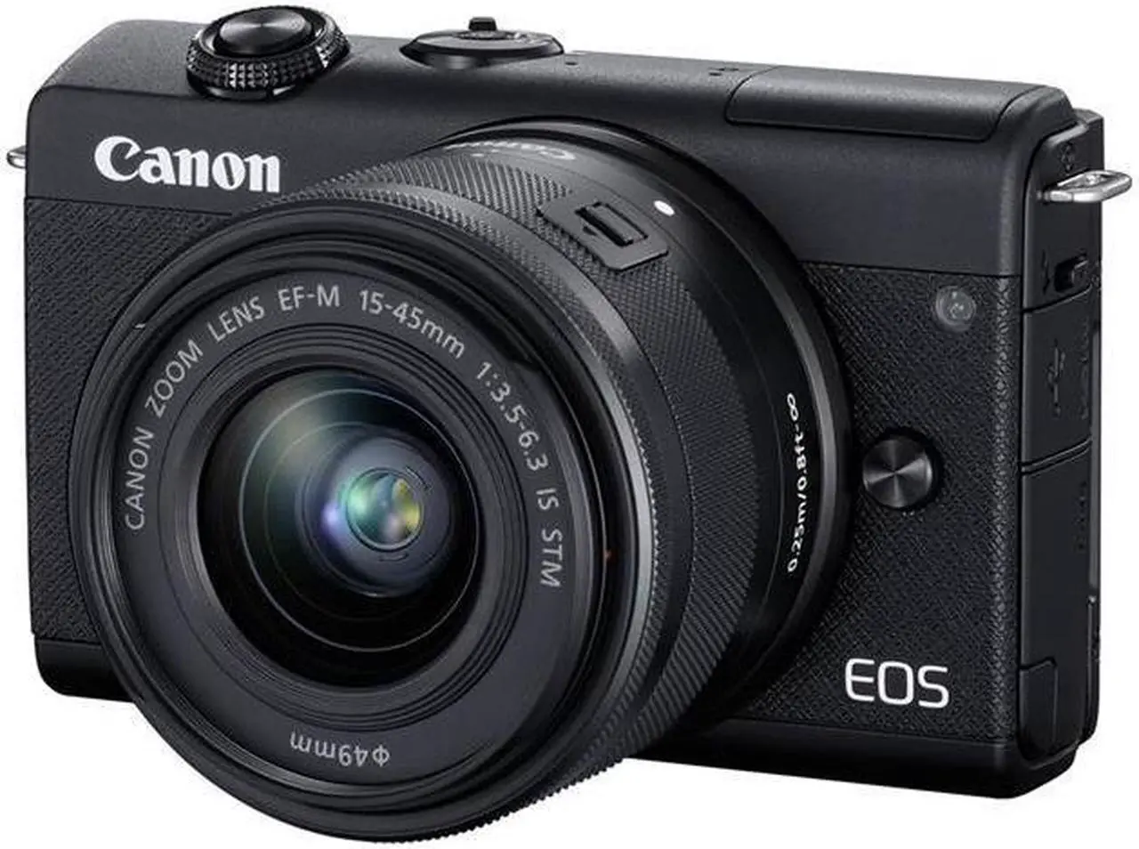 Alt view image 15 of 20 - Canon EOS M200 Mirrorless Camera with 15-45mm Lens -Black