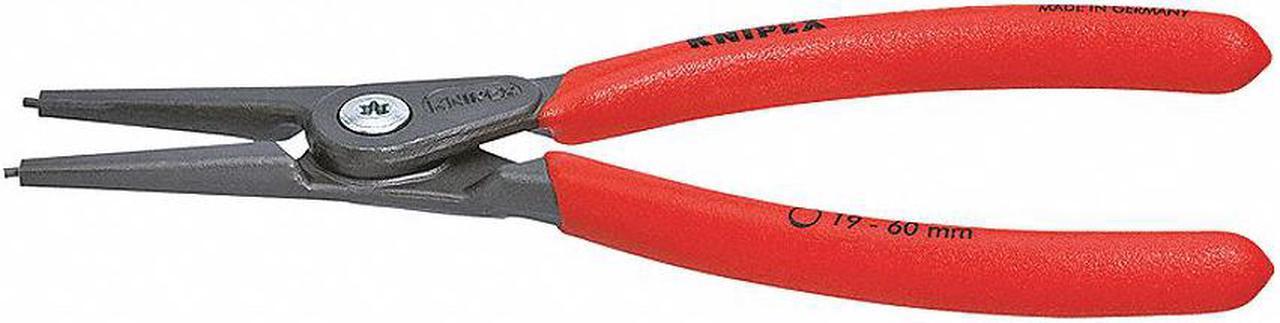 Alt view image 2 of 3 - KNIPEX 49 11 A0 5-1/2" Precision External Circlip Pliers, Plastic Grip