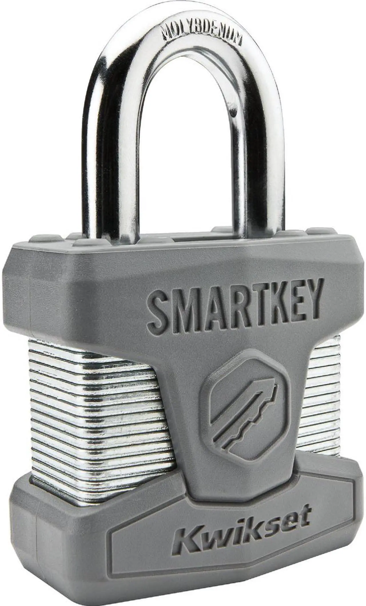 Alt view image 2 of 4 - Kwikset SmartKey 1-1/4 In. x 3/4 In. x 5/16 In. Cylinder Padlock 90260-001