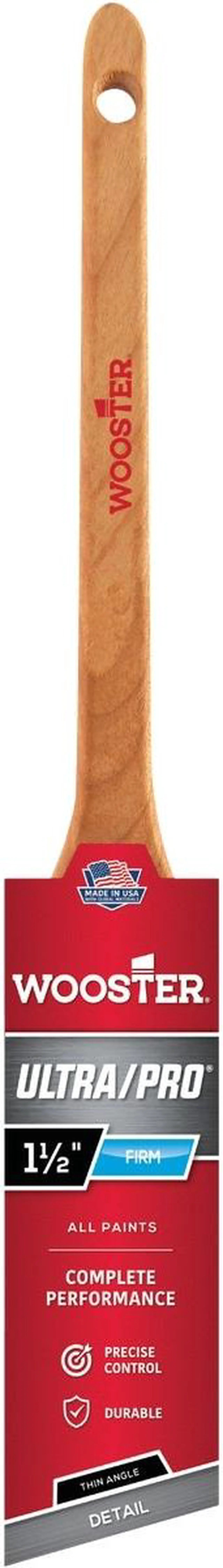 Alt view image 7 of 8 - Wooster 4181-1 1/2 1-1/2-in Ultra/Pro Willow Thin Angle Sash Brushes