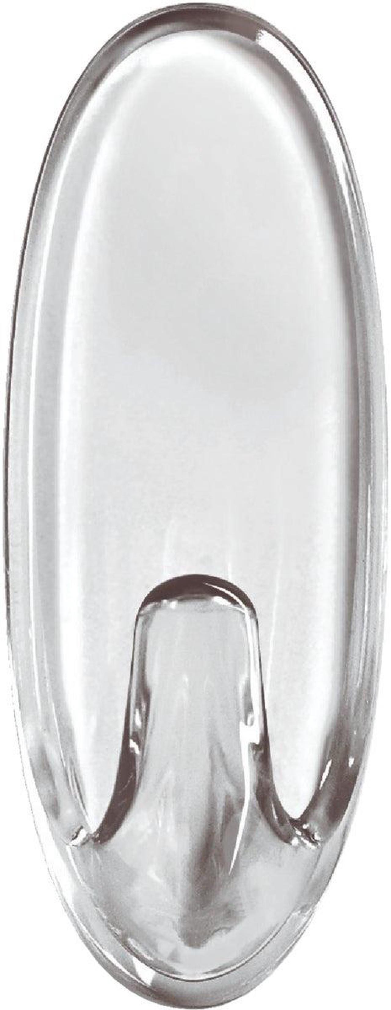 Alt view image 4 of 17 - 3M Command Clear Adhesive Hook (6-Pack) 17091CLR-6ES