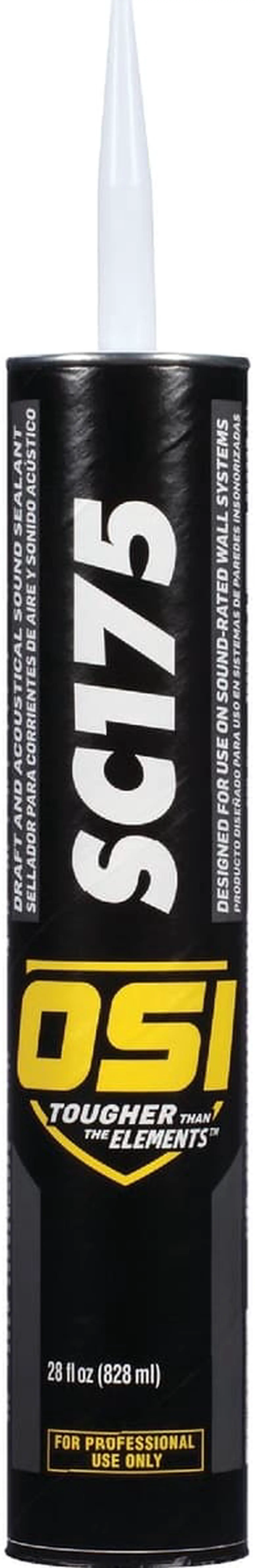 Alt view image 2 of 2 - OSI SC175 28 Oz. Acoustical Sound Elastomeric Sealant, White 1496542