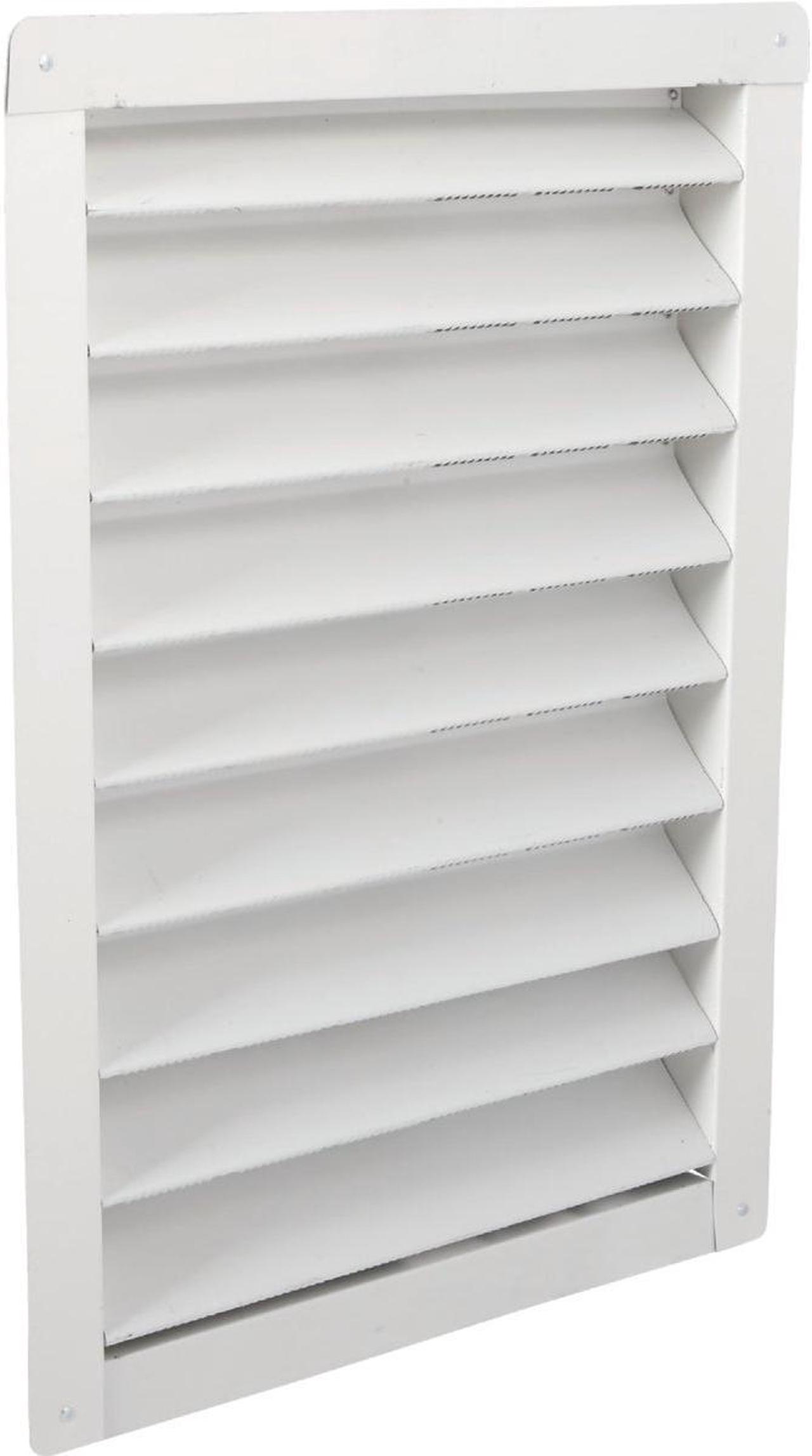 Air Vent 12" x 18" Rectangular White Gable Attic Vent 81214 Pack of 6