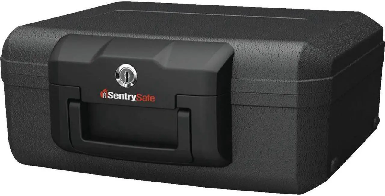 Alt view image 2 of 2 - Sentry Safe Key Lock Steel 11 In. Deep Security Chest 1200
