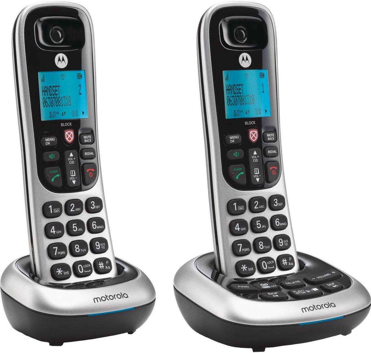Main image of Motorola MOTO-CD4012 Integrated Cordless ITAD 2HS Caller ID Answering Machine