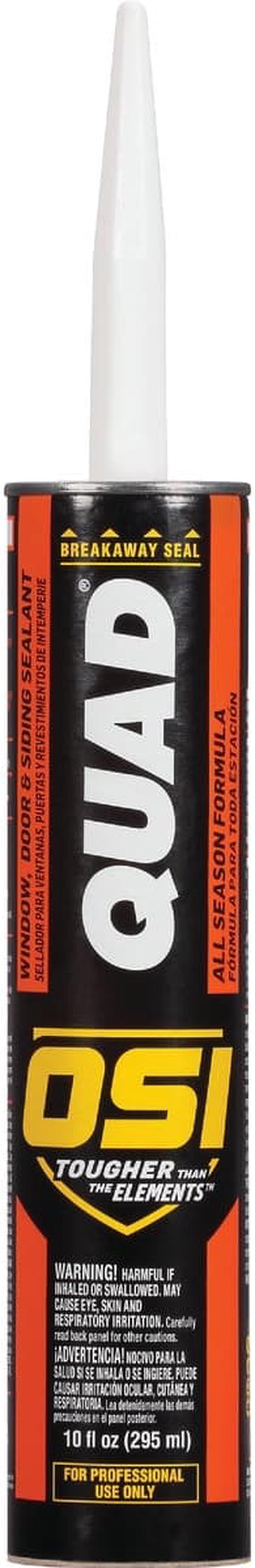 OSI QUAD 10 Oz. Polymer Sealant, Clay 1637204