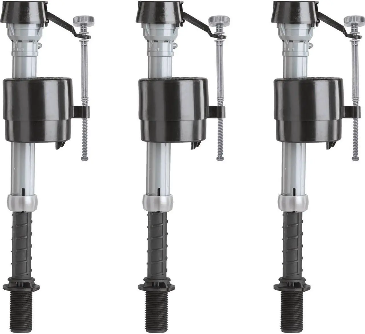 Main image of Fluidmaster 3.5 - 7 GPF Plastic Universal Anti-Siphon Fill Valve (3 Ct.)