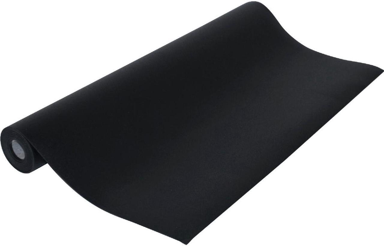 Con-Tact 18 In. x 4 Ft. Black Grip Premium Non-Adhesive Shelf Liner 04F-C6U51-01