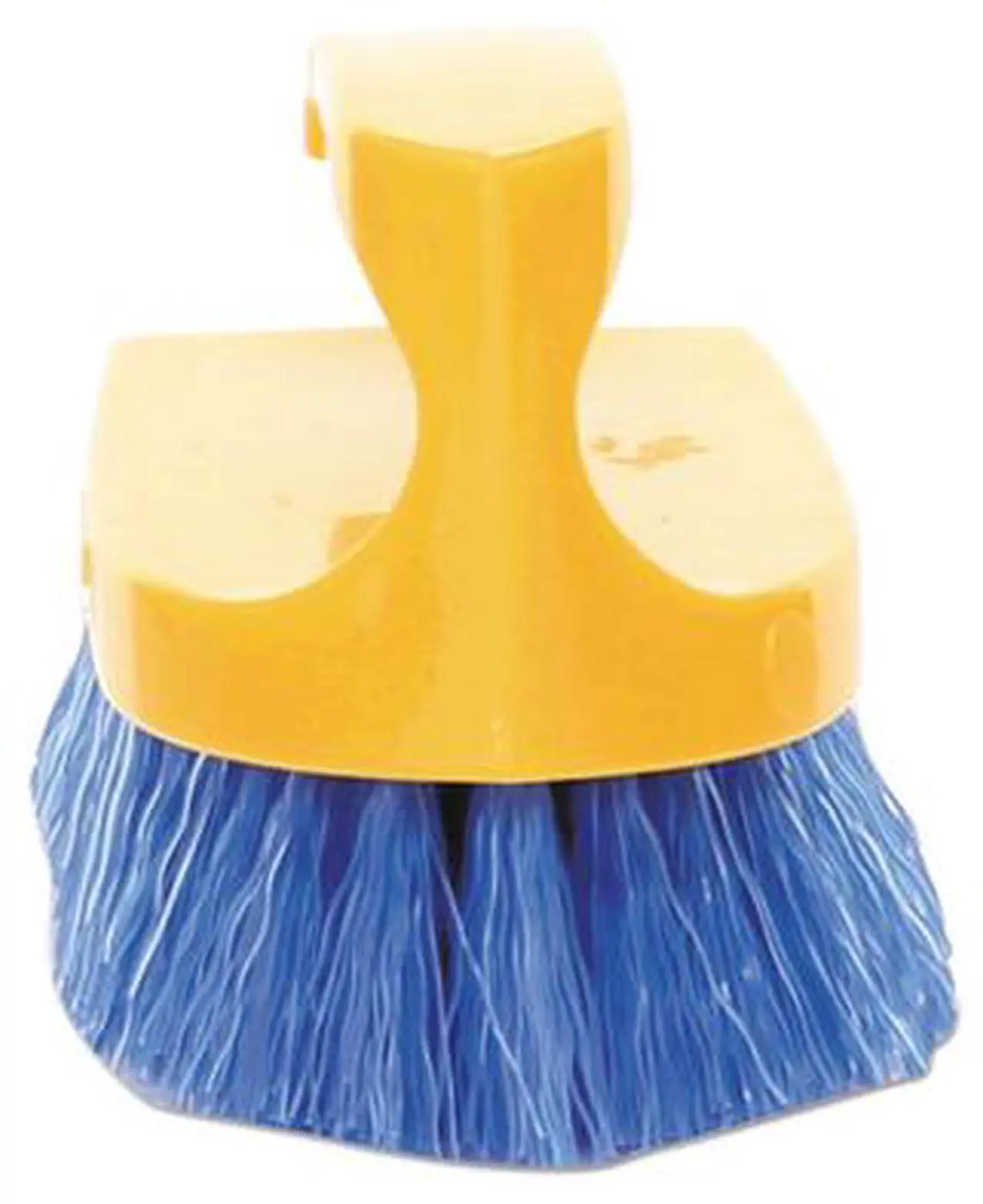 Alt view image 16 of 20 - Rubbermaid Commercial Long Handle Scrub Brush 6" Brush Yellow Plastic Handle/Blue Bristles 6482COB
