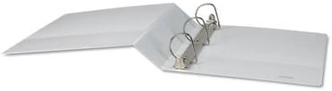 Alt view image 7 of 17 - UNIVERSAL Slant-Ring Economy View Binder 2" Capacity White 4 per Pack 20746PK