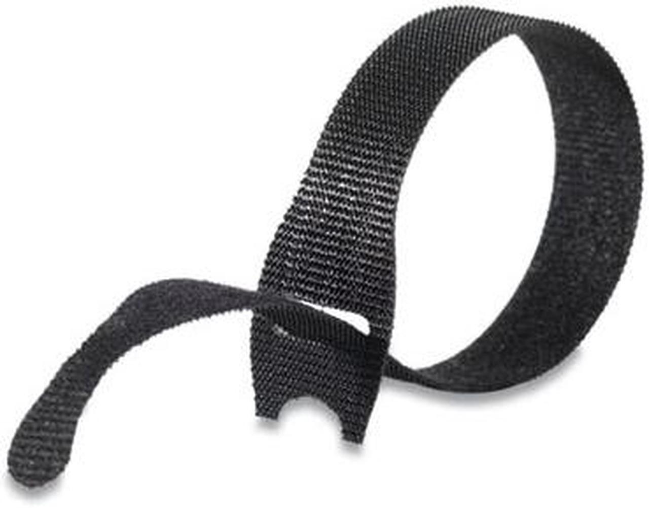 Alt view image 5 of 19 - Velcro Brand One-Wrap Pre-Cut Thin Ties, 0.5" X 8", Black, 50/Pack 95172