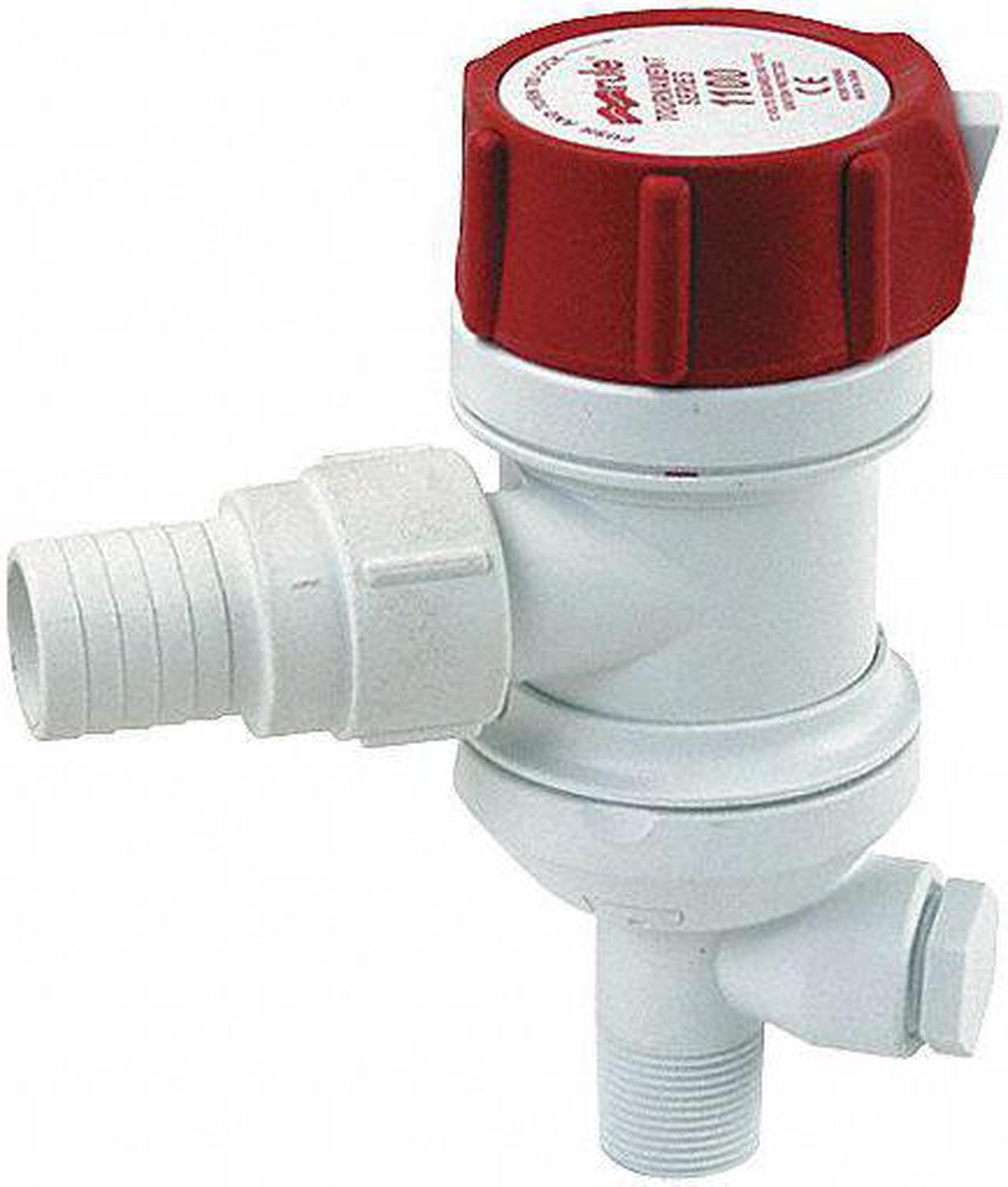 Alt view image 5 of 7 - RULE TOURNAMENT SERIES 800 LIVEWELL PUMP SEACOCK FITTING 403FC