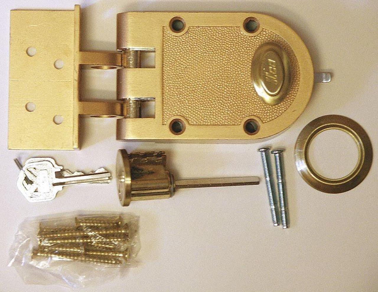 Main image of Commercial Lock, Single Cylinder, Bronze