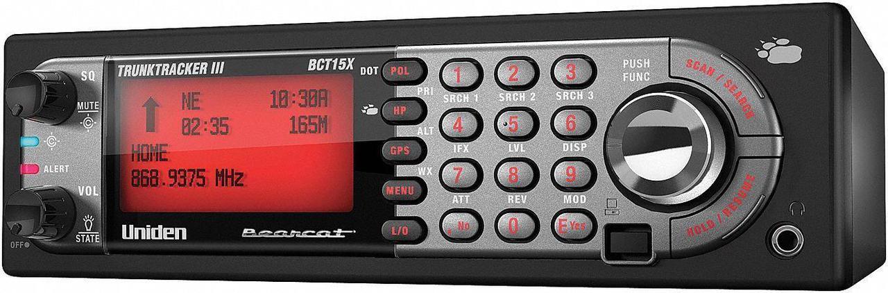 Alt view image 7 of 17 - UNIDEN BCT15X Mobile Scanner,Analog,9000 Channels