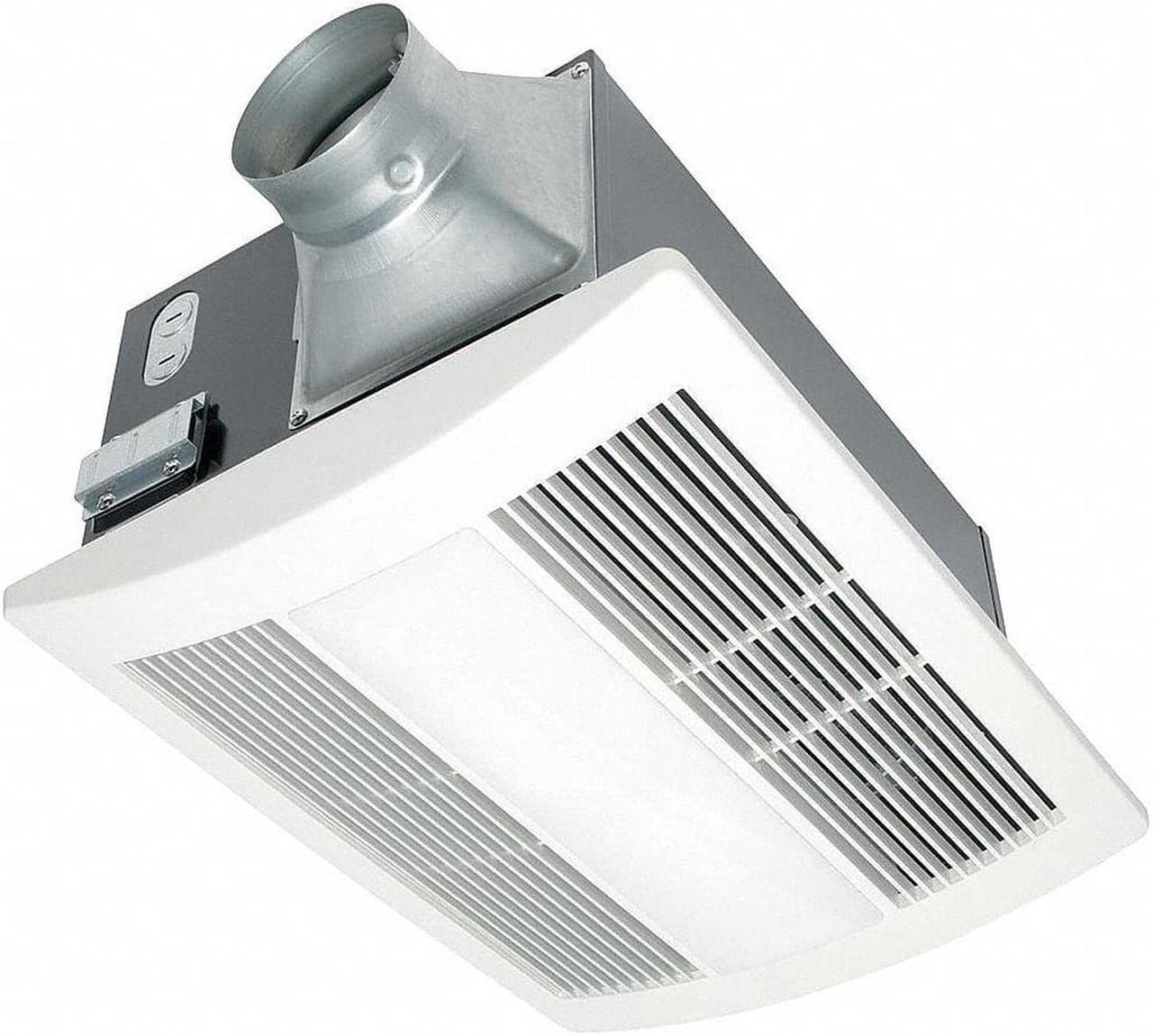 Alt view image 7 of 9 - Panasonic FV-11VHL2 WhisperWarm 110 CFM Ceiling Mounted Fan/Heat/Light/Night-Ligh