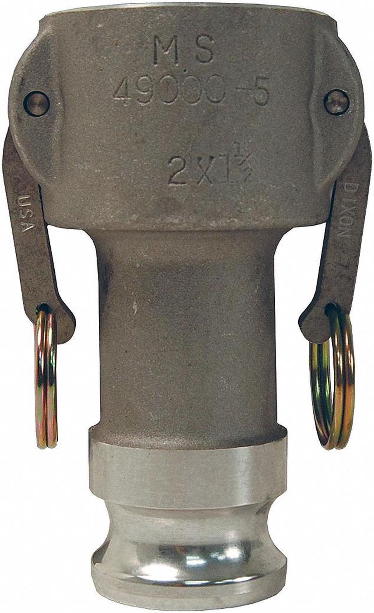 Alt view image 3 of 3 - DIXON 4030-DA-AL Reducing Coupler/Adapter,4 x 3 In,100psi