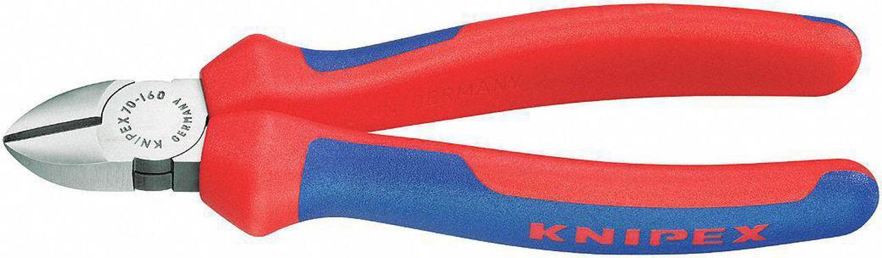 Main image of KNIPEX 70 02 140 5 1/2 in Diagonal Cutting Plier Standard Cut Uninsulated
