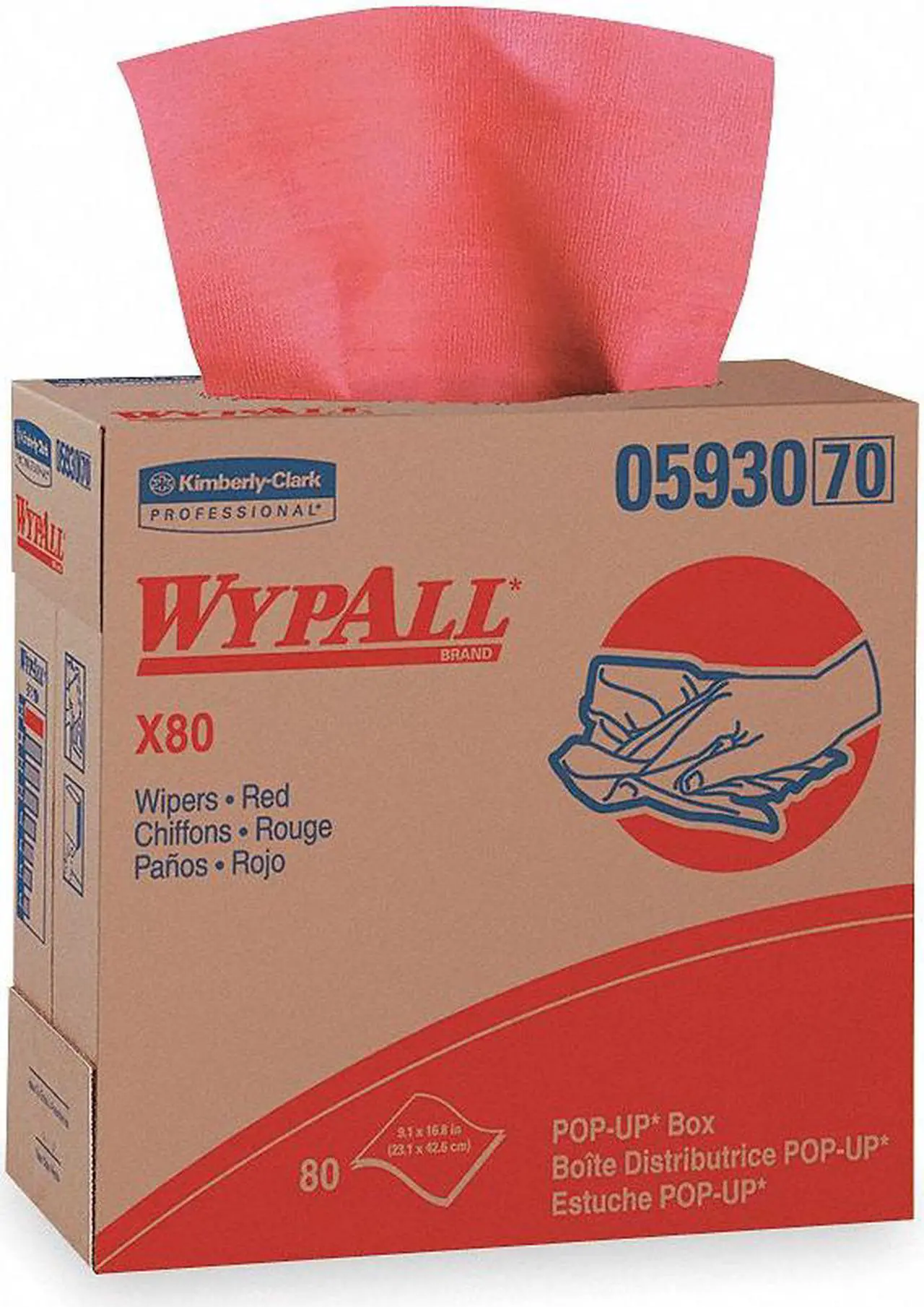 Alt view image 3 of 11 - Kimberly Clark KIM05930 Scott Heavy Duty Cloth - Box of 100