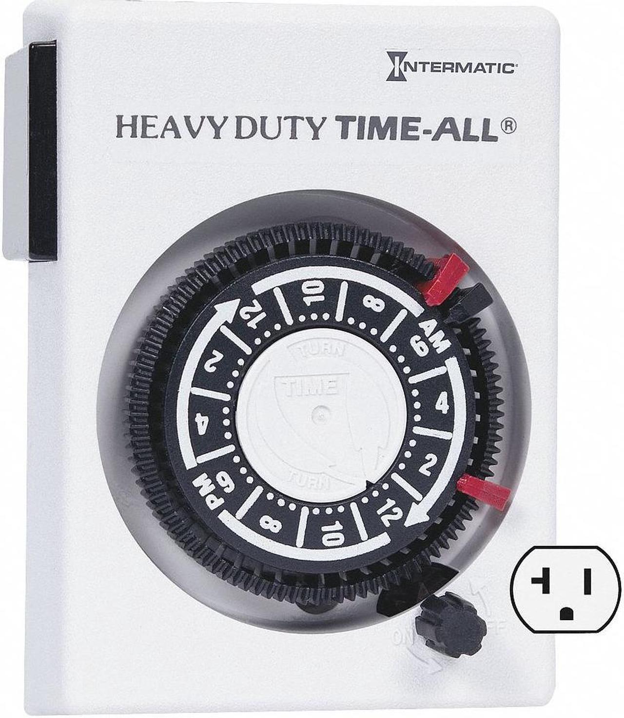 Main image of INTERMATIC HB113 Timer,Mechanical,120V,20A,Plug In