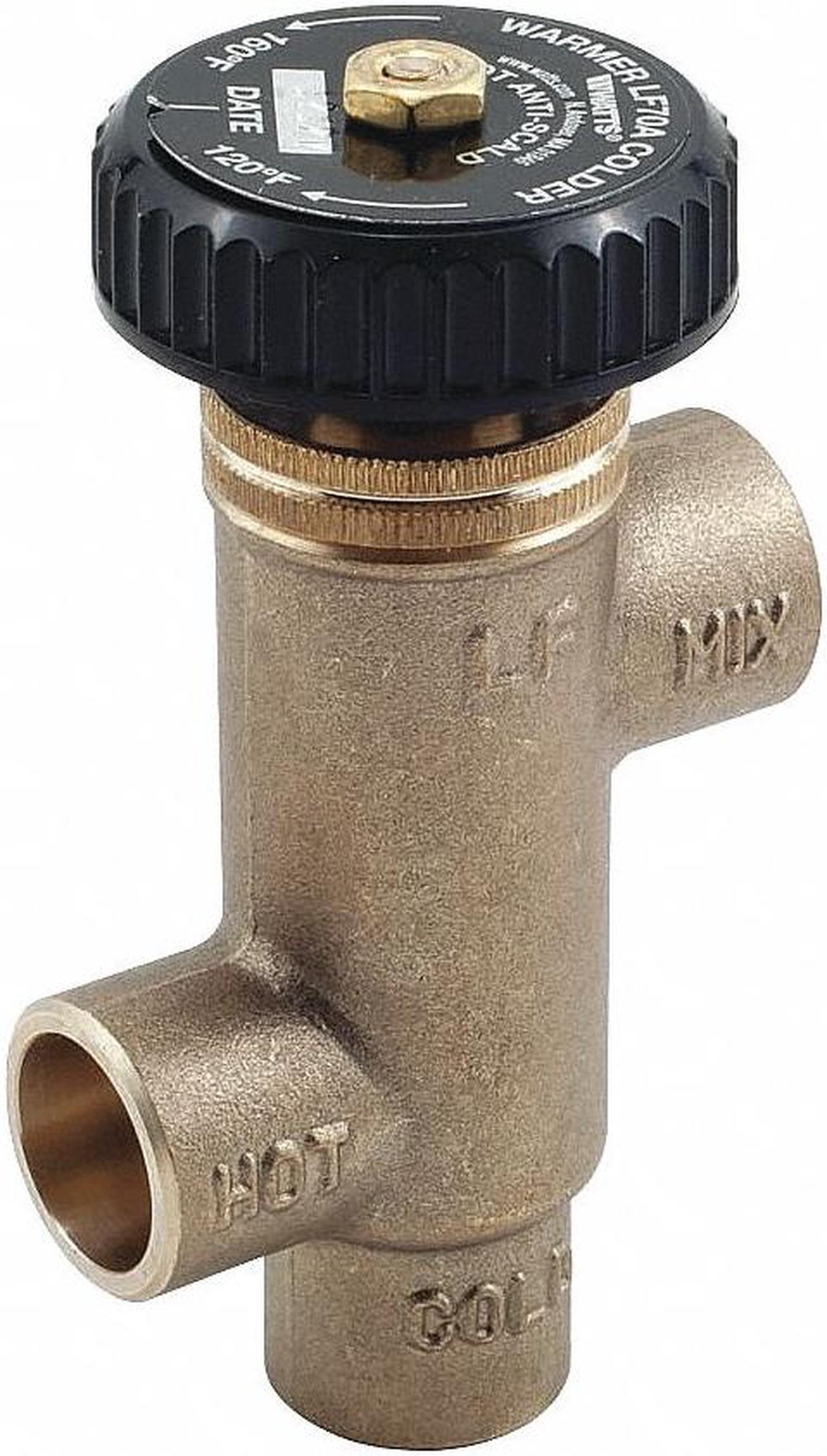 Alt view image 2 of 2 - WATTS 1/2 LF70A-F Mixing Valve,Lead Free Brass