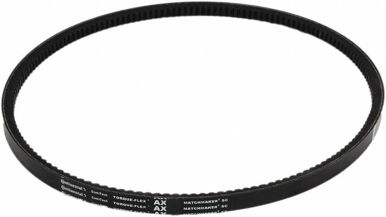 Alt view image 2 of 2 - CONTINENTAL AX35 AX35 Cogged V-Belt, 37" Outside Length, 1/2" Top Width, 1 Ribs