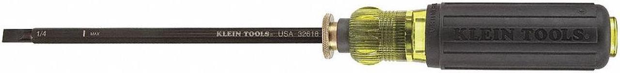 Alt view image 8 of 8 - KLEIN TOOLS 32751 Screwdriver #2 Phillips,1/4" Slotted Slotted #2, 1/4" 4" to 8"