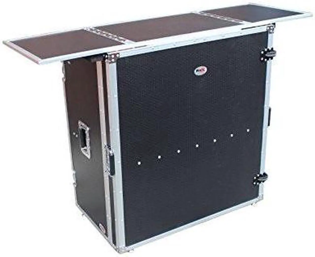 Main image of prox transformer series fold away dj performance desk facade w/ wheels