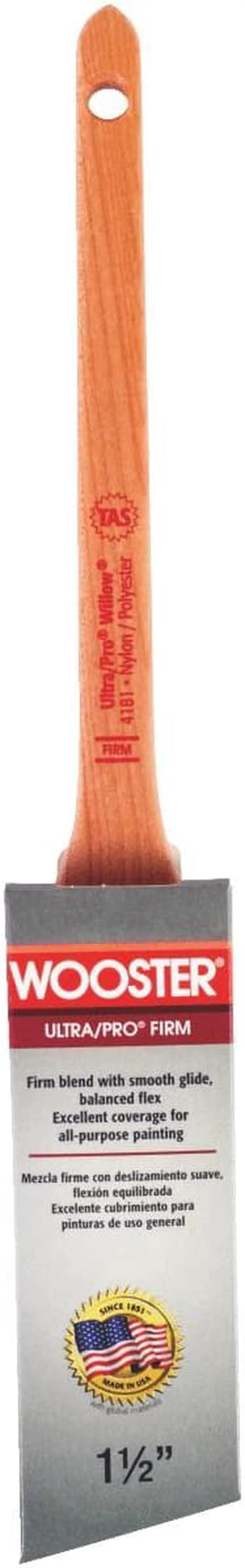 Alt view image 4 of 8 - Wooster 4181-1 1/2 1-1/2-in Ultra/Pro Willow Thin Angle Sash Brushes