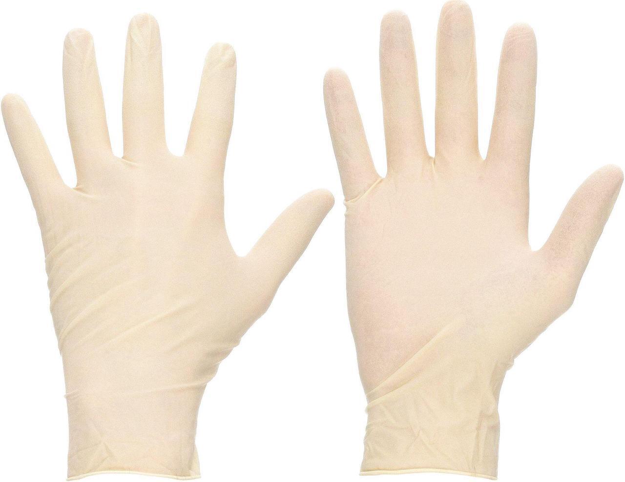 Alt view image 4 of 7 - Microflex Disposable Gloves Natural   MF-300-M