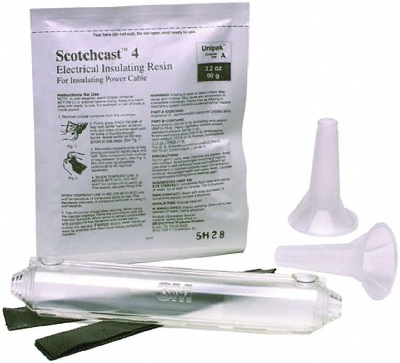 Main image of 3M 82-A1N Resin Comp Splice Kit,10 to 2 AWG,5000V