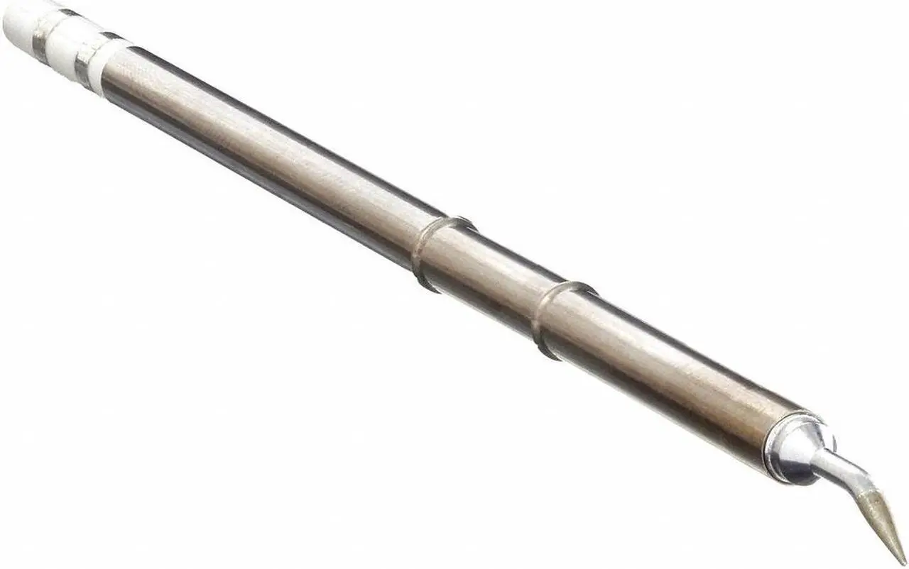 Alt view image 2 of 6 - HAKKO T15-JL02 Soldering Tip, Bent Conical, 0.2mm x 7.5mm x 9.3mm, For Use With