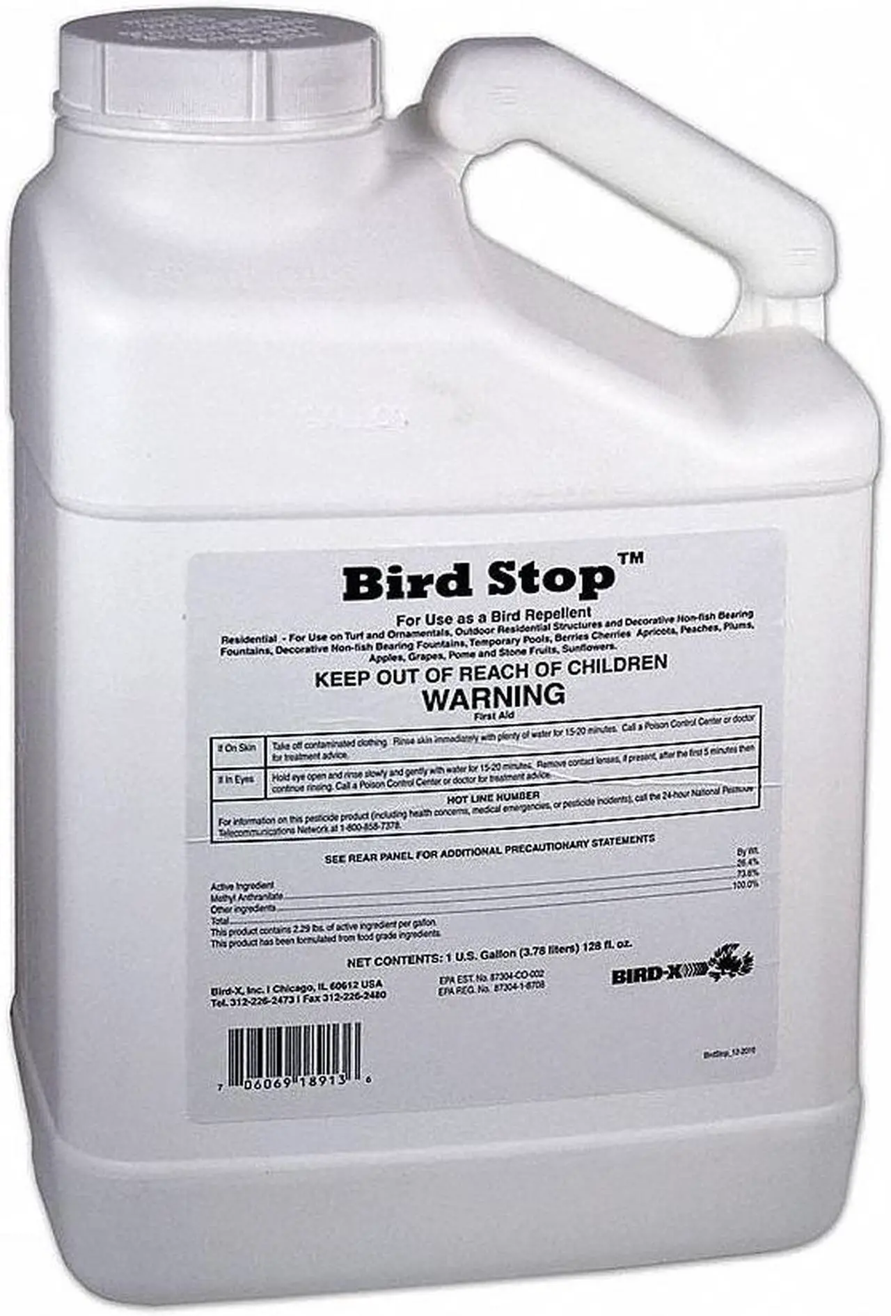 Alt view image 5 of 6 - Bird-X Bird Repellent, Bird Stop  BS-GAL