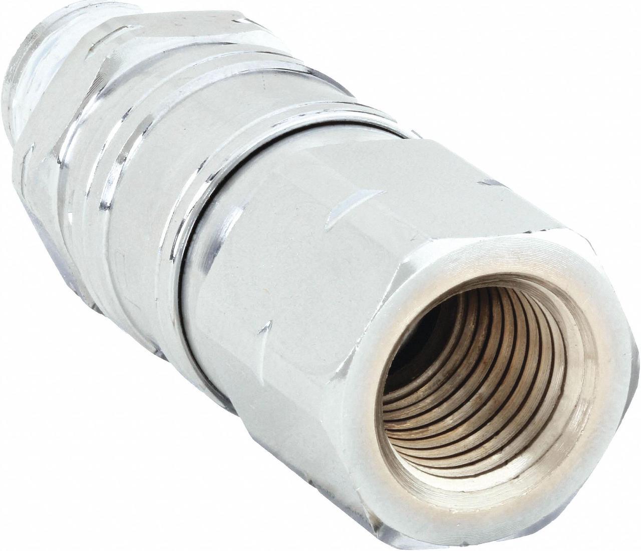 Alt view image 3 of 4 - GUARDAIR 14NFNMH05 Swivel Connector,1/4 In FNPT to MNPT