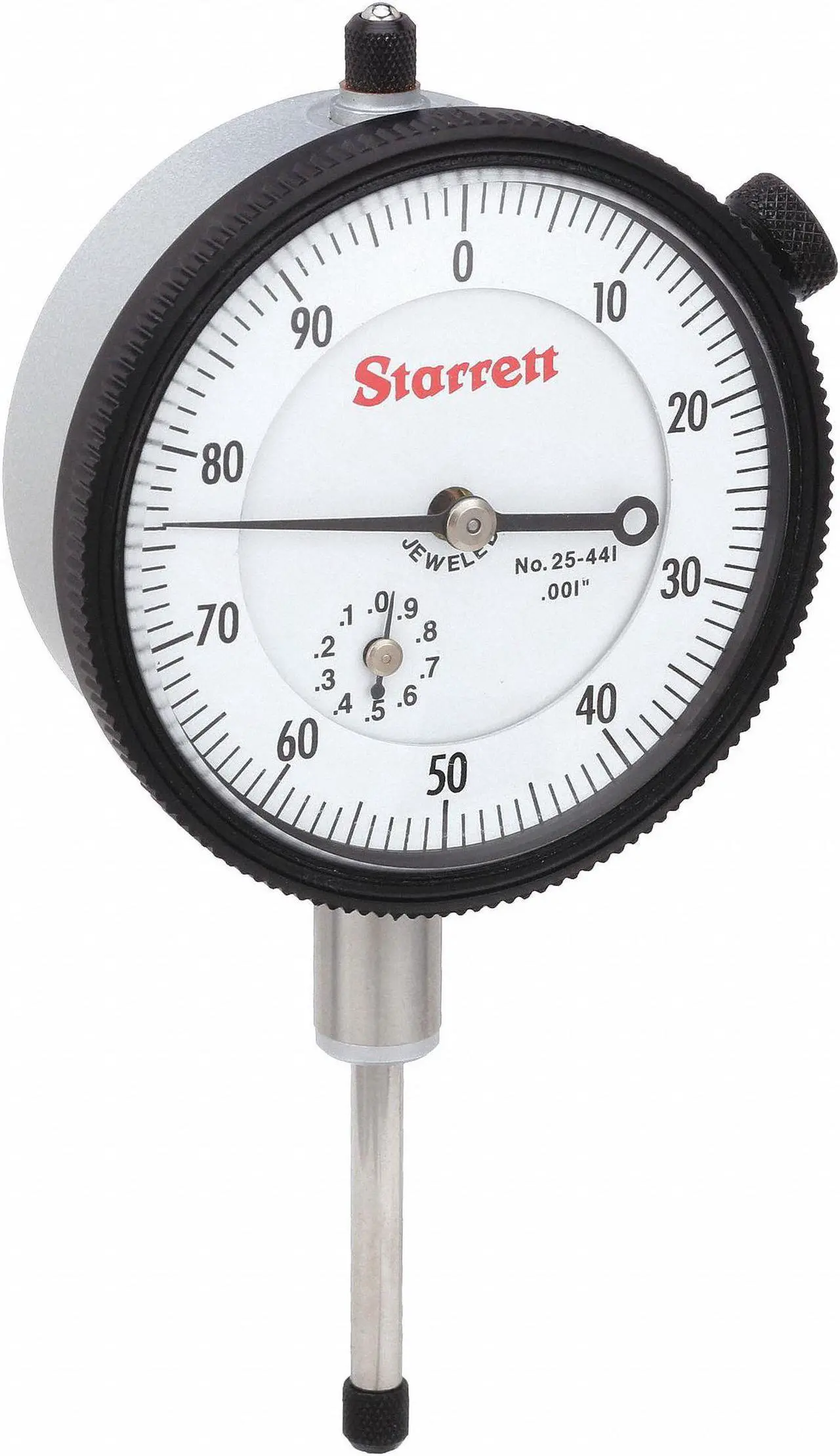 Alt view image 3 of 4 - STARRETT 25-441J Dial Indicator,0 to 1 In,0-100