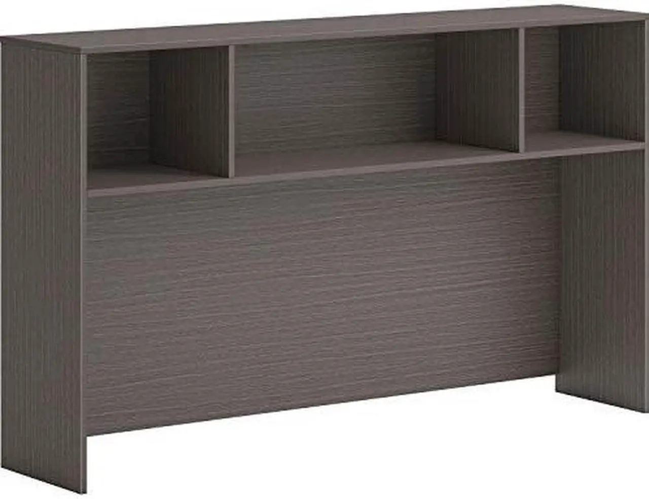 Alt view image 4 of 4 - HON Mod 66" Desk Hutch Slate Teak LDH66LS1