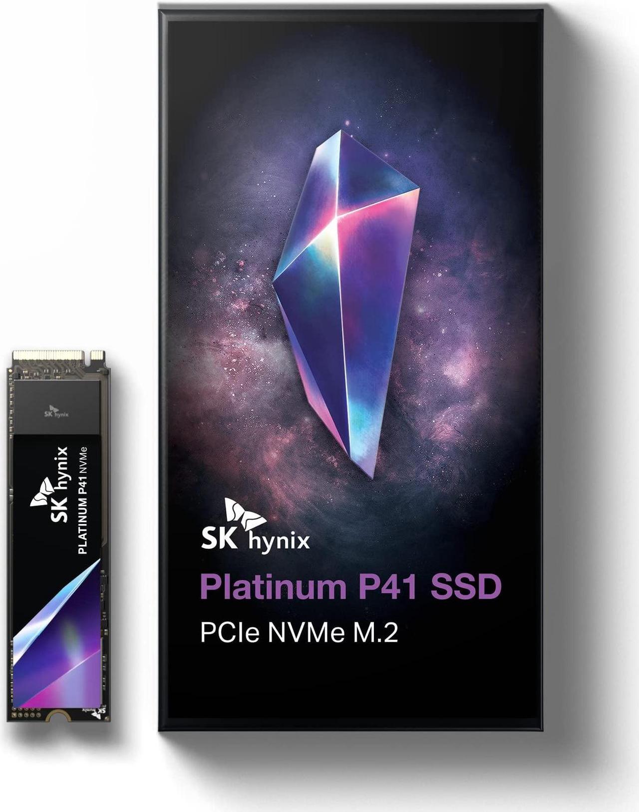 Alt view image 9 of 8 - SK hynix Platinum P41 M2 SSD 1TB, M.2 2280 NVME PCIe Gen4.0 Internal SSD  l Up to 7,000MB/S l with 176-Layer NAND Flash