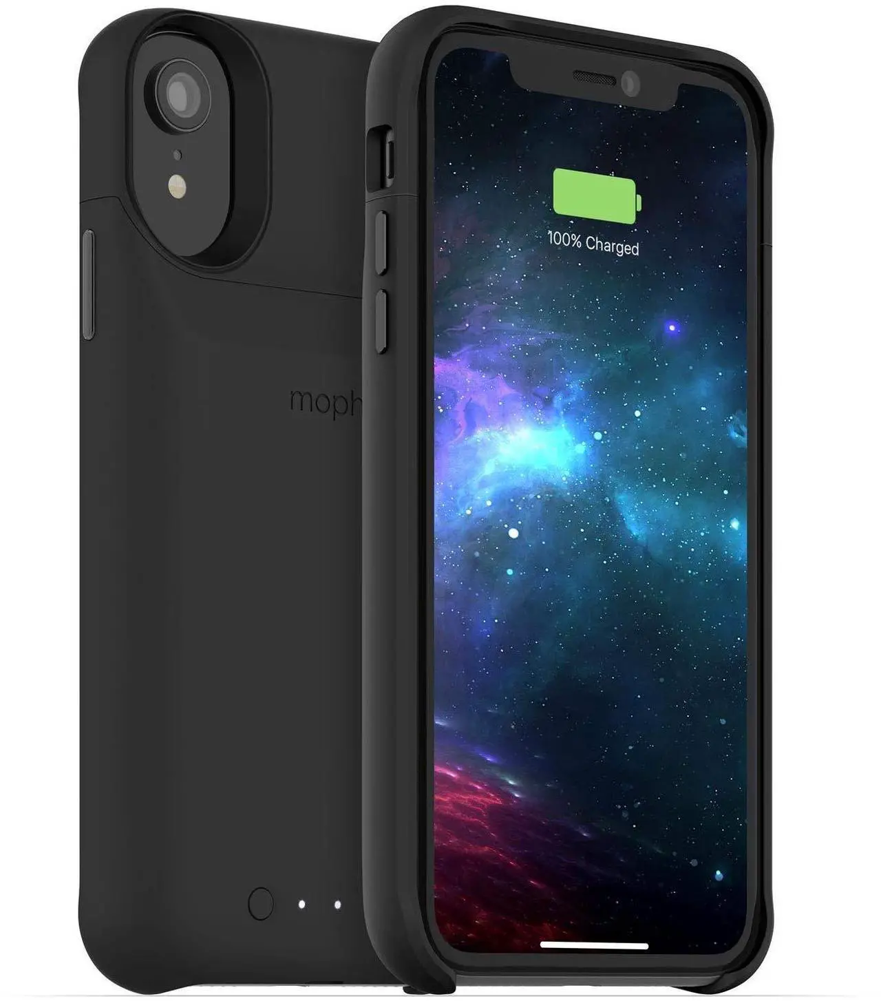 Alt view image 7 of 7 - mophie Juice Pack Access - Ultra-Slim Wireless Battery Case - Made for Apple iPhone XR (2,000mAh) - Black