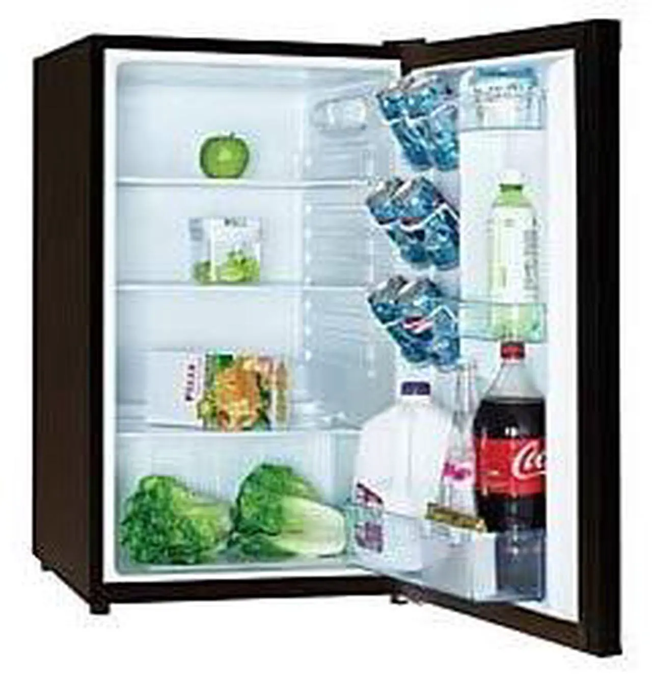 Alt view image 10 of 10 - Avanti AR4446B 4.4 Cubic Foot Counter High Mini Fridge & Freezer Combo, Black