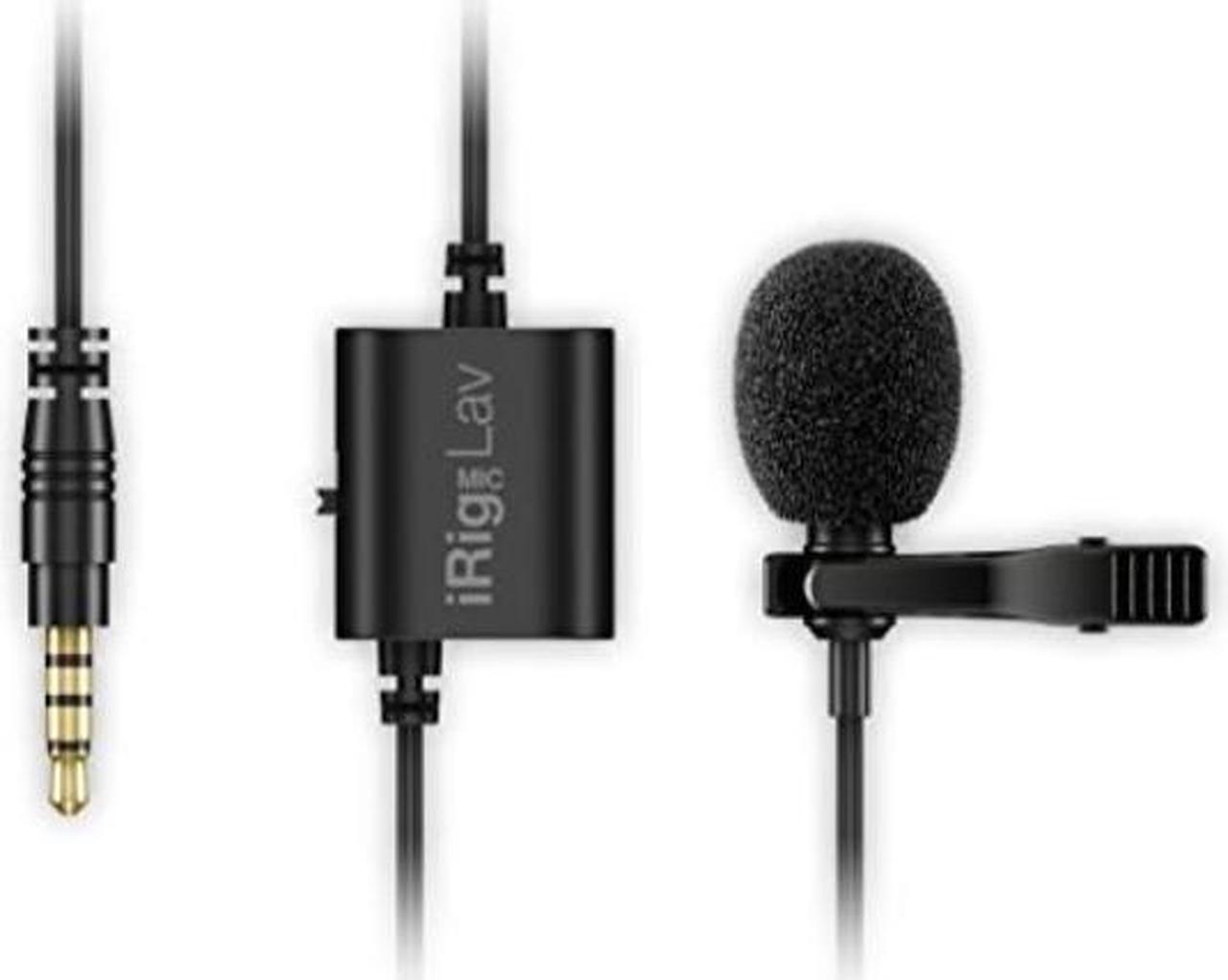 Main image of IK Multimedia iRig Mic Lav compact lavalier microphone for smartphones and tablets