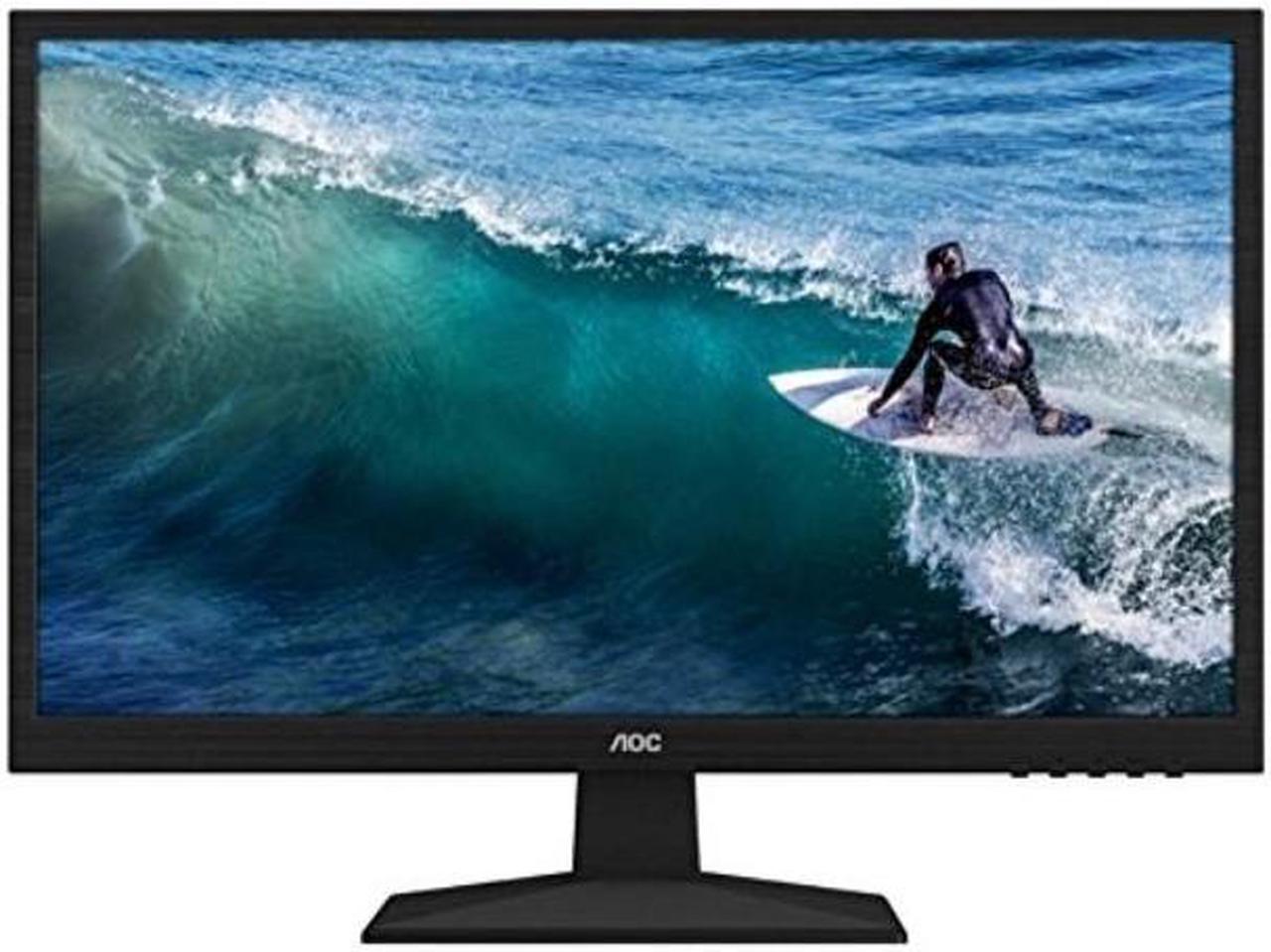 Alt view image 6 of 6 - AOC E2429SWHE 24" LED LCD Monitor - 16:9 - 5 ms