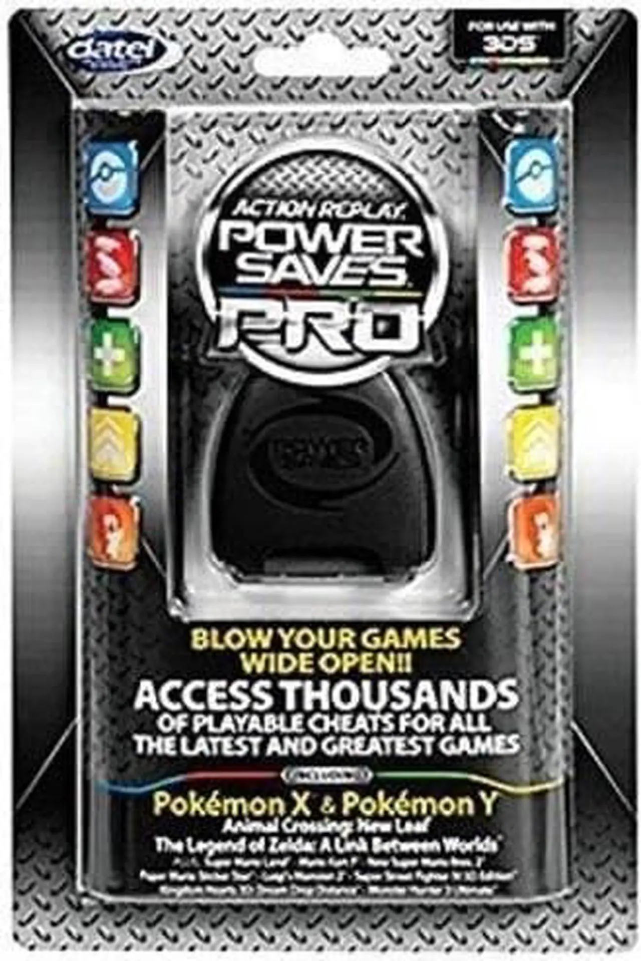 Alt view image 5 of 10 - Datel - Action Replay Power Saves Pro Cheat Codes for 3DS