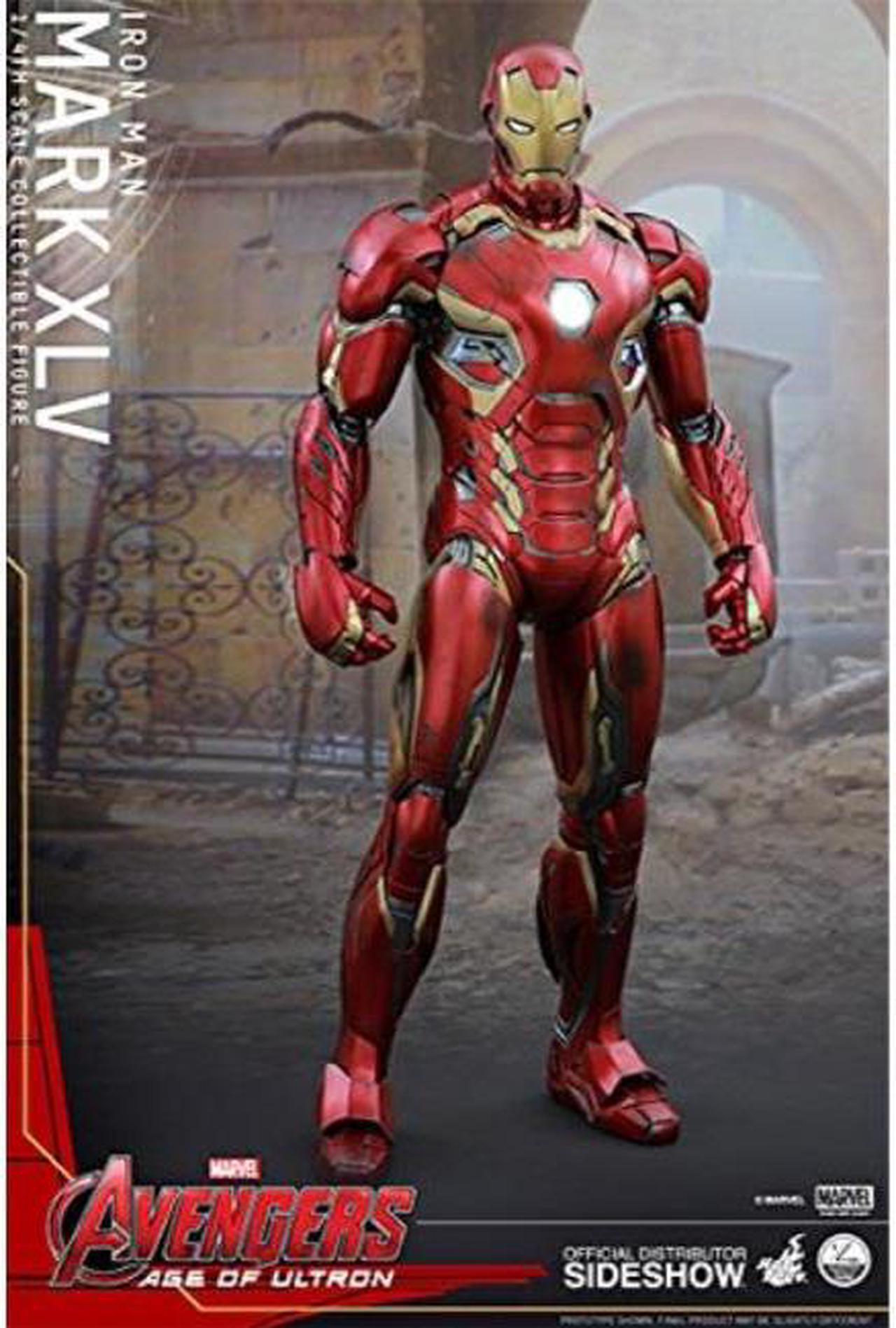 hot toys iron man mark 45 quarter scale figure