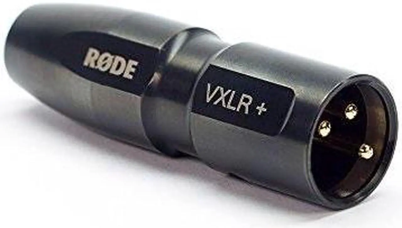 Alt view image 3 of 6 - Rode VXLR+ Minijack to XLR Adapter with Power Convertor for VideoMic, VideoMicro, VideoMic Pro+ and VideoMic GO Microphones