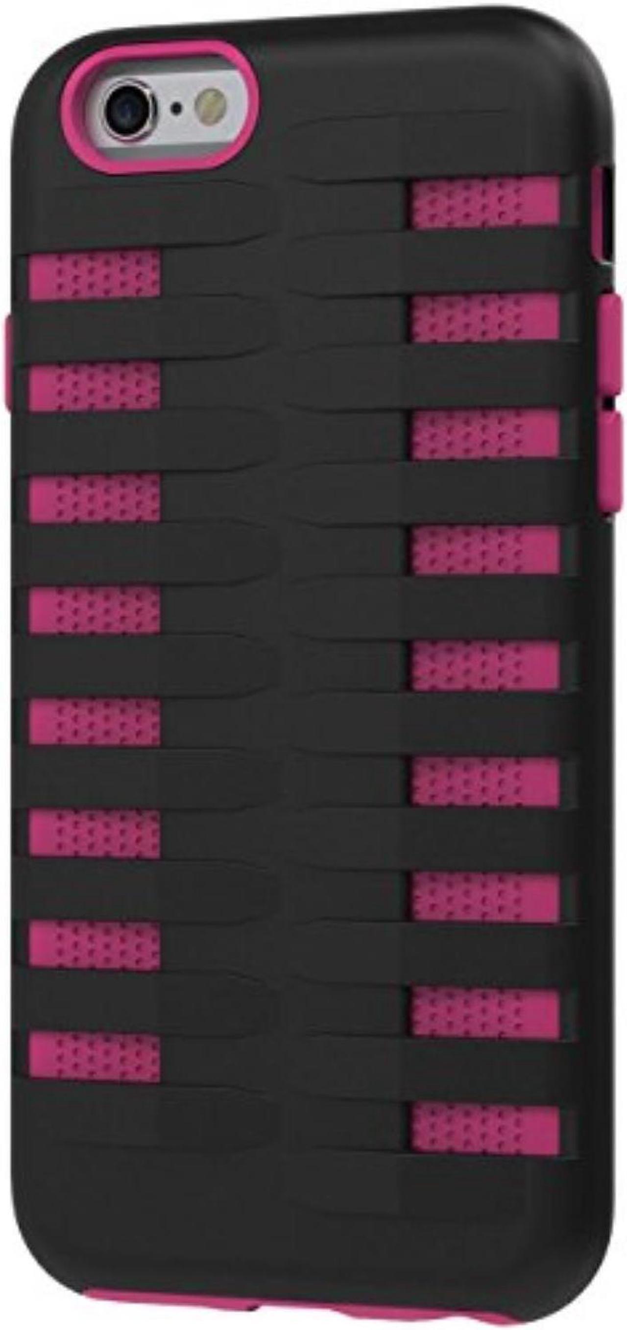 Alt view image 4 of 5 - URGE Basics Black/Pink Cobra iPhone 6 Case UG-IP6SHOC-BPNK