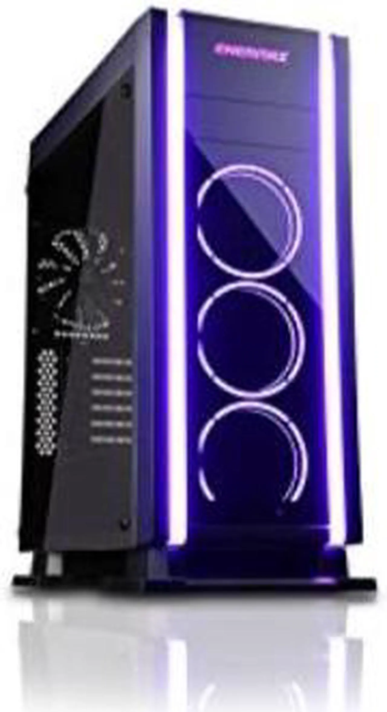 Alt view image 14 of 14 - Enermax Saberay RGB Mid Tower Gaming Case with Tempered Glass Panel, 3x  120mm T.B. RGB Fans and 1x 140mm Fan Pre- installed, ECA3500BA-RGB