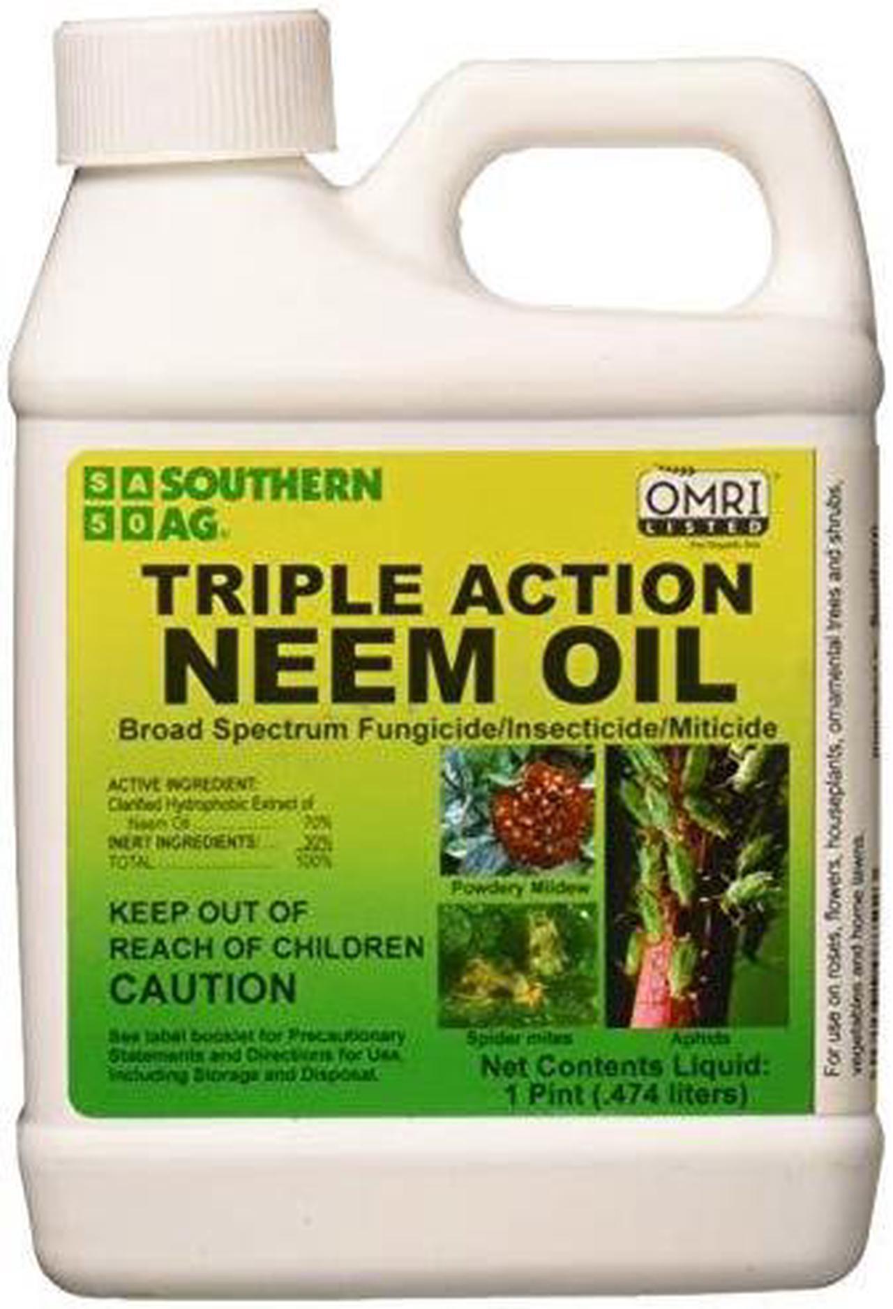 Main image of southern ag 08722 triple action neem oil fungicide insecticide miticide