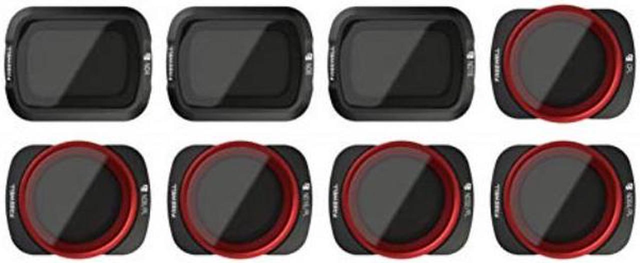Alt view image 5 of 5 - Freewell All Day ND & ND/PL Filter Kit for DJI Osmo Pocket and Pocket 2, 8-Pack